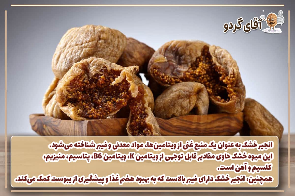 ارزش غذایی انجیرخشک