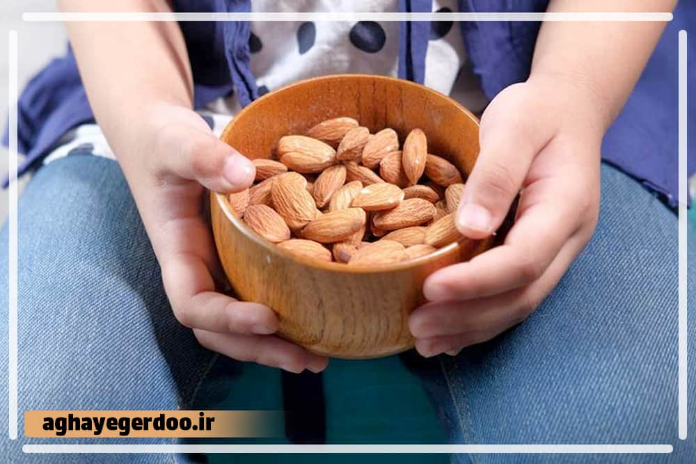 نقش آجیل در رژیم غذایی کودکان