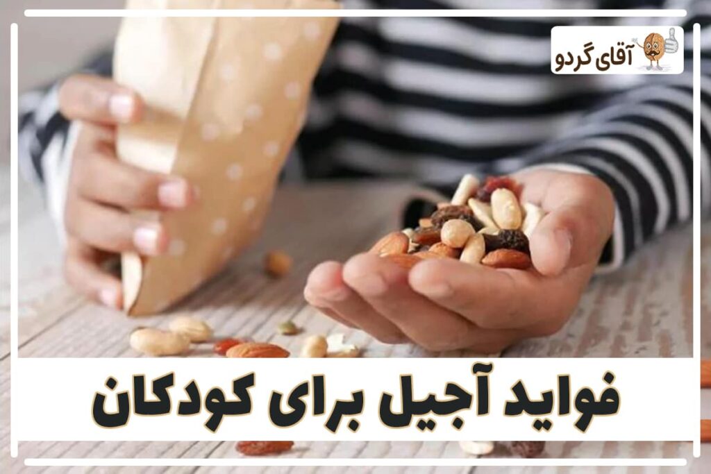 فواید آجیل برای کودکان