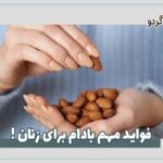 فواید مهم بادام برای زنان