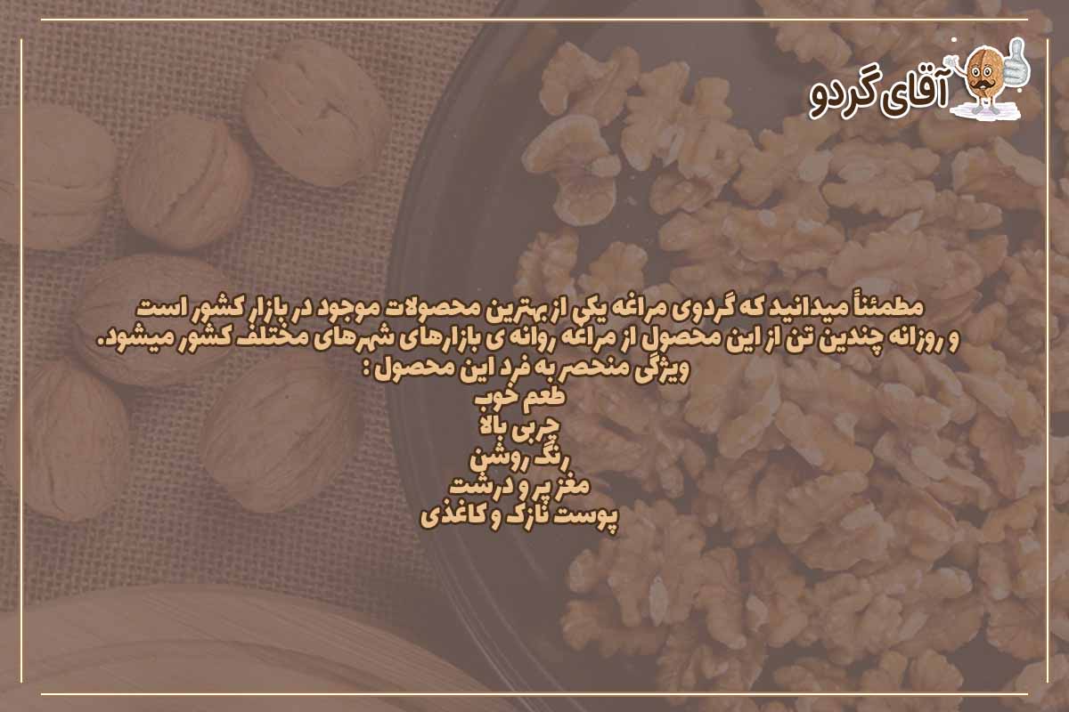 ویژگی گردو مراغه