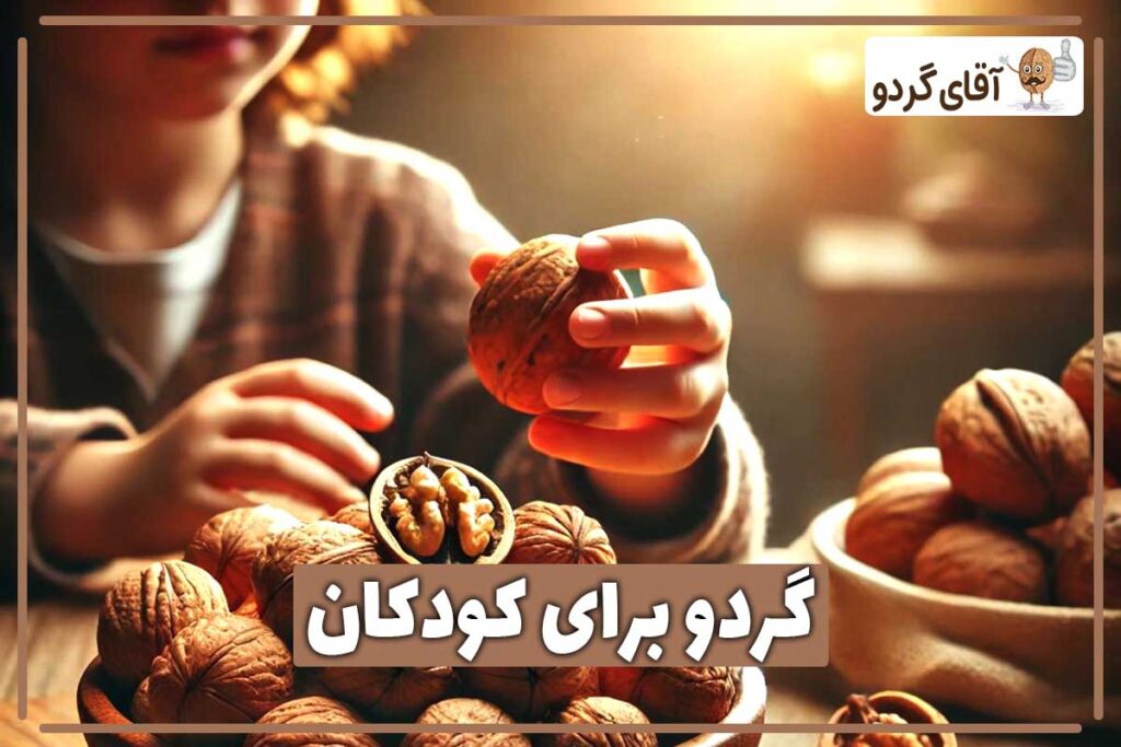 خواص و فواید مصرف مغز گردو برای کودکان