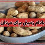 خواص و فواید بادام زمینی برای مردان