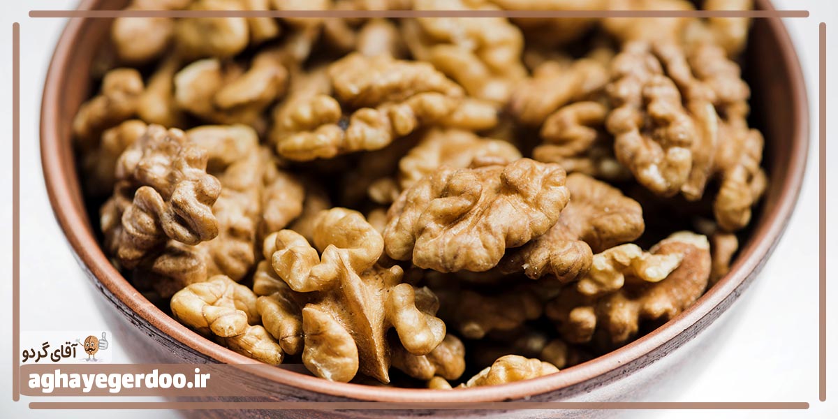 مغز گردو در صبحانه